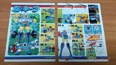 Catalogo robot Gaikeen vintage