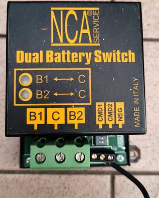 Gestore batterie NCA Dual battery switch