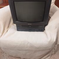 Televisore Sony Combo anni 90  con videoregistrato