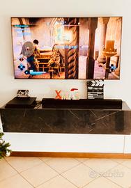 Mobile effetto marmo porta TV