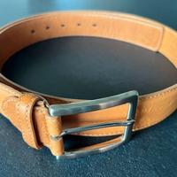 Cintura artigianale nuova in vera pelle di cervo