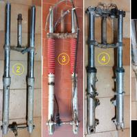 Forcelle e forcelloni per moto epoca