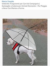 Ombrello per Cane 