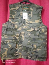 GILET CACCIA CAMUFLAGE MIMETICO HUNTING GAMO