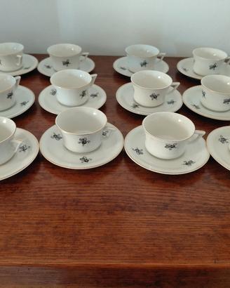 Servizio da Caffè in Porcellana "Verbano Laveno" 