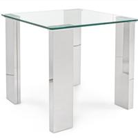 Tavolino vetro temperato moderno 55×55