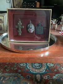 Icone antiche bronzo e ceramica
