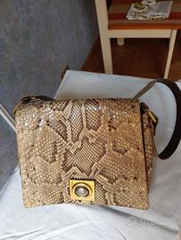 Borsa vintage pelle serpente