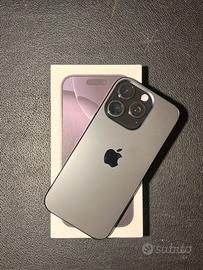 Iphone 16 pro 256 gb colorazione titanio nero