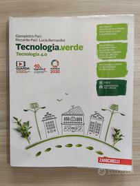 Libro tecnologia.verde informatica disegno medie