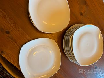 Piatti quadrati da ristorante