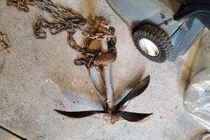 Ancora 5kg 10- Ancora 8 kg + 50M di corda 40