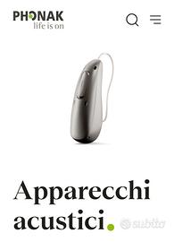 Coppia apparecchi acustici Phonak