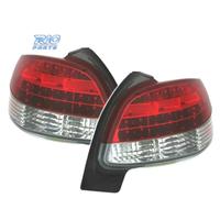 FANALI PEUGEOT 206 98-09 LED ROSSO CROMATO