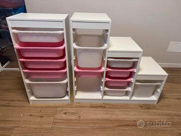 Mobiletti IKEA TROFAST CON CONTENITORI