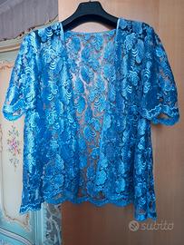 giacchina di pizzo elegantissima senza bottoni