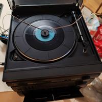Giradischi, mangianastri e radio stereo