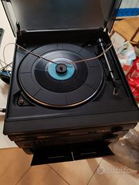 Giradischi, mangianastri e radio stereo