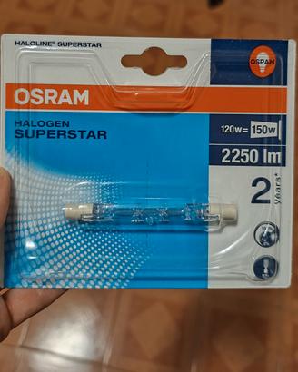 lampadina alogena Osram halogen superstar 120w