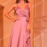 Vestito rosa antico