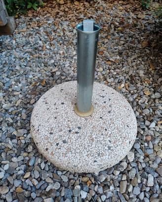 Base in cemento per ombrelloni da giardino 35 kg