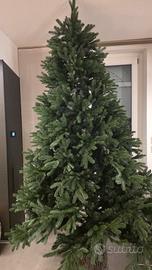 albero di natale altezza 2.10 