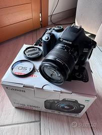 Canon eos 1300d e obiettivo 24 mm f/2.8