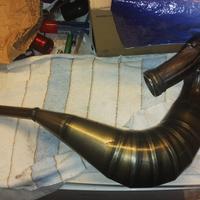 Scarico artigianale Giannelli per 125 2t