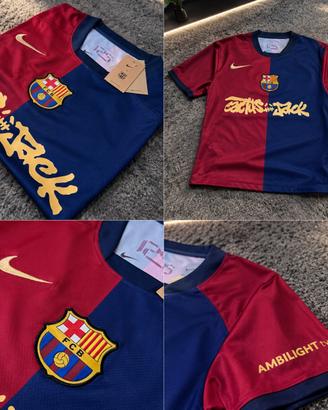 Maglia originale barcellona x cactus jack