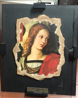 Ricostruzione frammento di affresco Raffaello