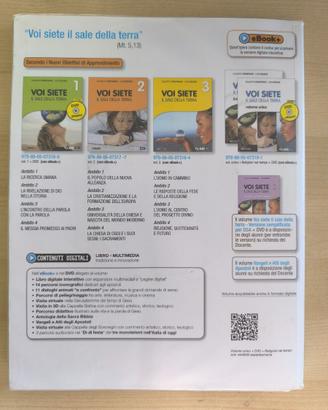 VOI SIETE IL SALE DELLA TERRA VOLUME UNICO CON DVD