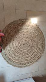 Tappeto in fibre naturali 