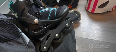 pattini in linea con set 