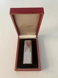 Accendino CARTIER argento vintage anno 1974