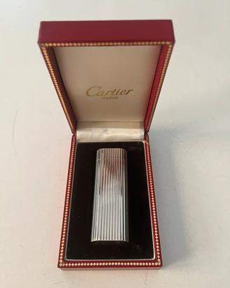 Accendino CARTIER argento vintage anno 1974