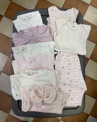 Set abbigliamento bimba tg 3 mesi