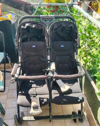 Passeggino gemellare Chicco OHlalá