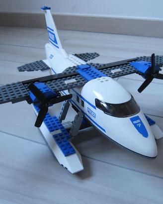 LEGO 7723 Police Pontoon Plane Idrovolante Aereo