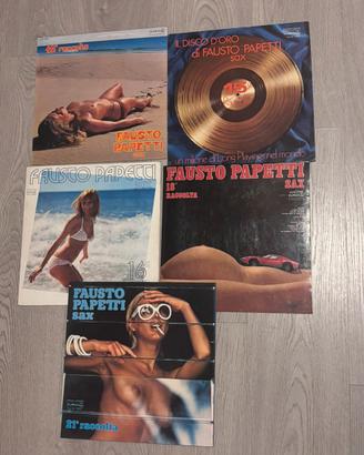 Lotto 5 vinili Fausto Papetti