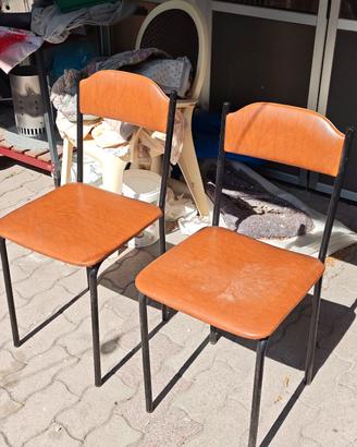 Sedie Vintage Industrial anni 70