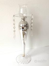 Candeliere in vetro di Murano vintage