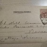 Cartolina Postale UMBERTO I (1898) - 10 Cent. Aqui