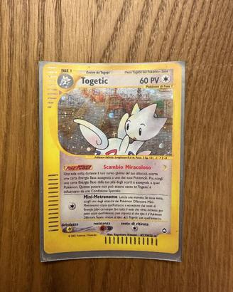 Pokemon togetic h27/h32 holo Aquapolis ita