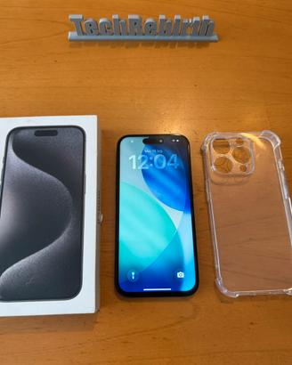 Iphone 15 Pro 100% Salute Batteria!