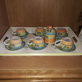 servizio da caffe 6  persone