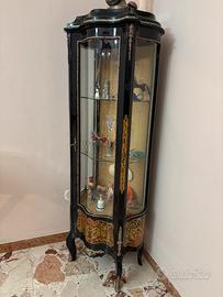 Angoliera/ vetrina d’epoca in stile Napoleone III