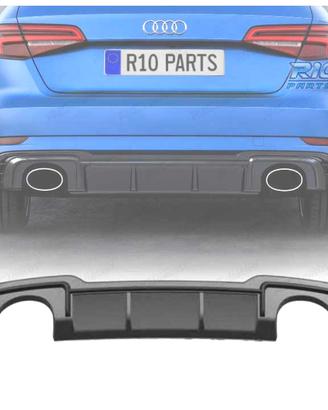 DIFFUSORE AUDI A3 S LINE HATCHBACK 17-20 LOOK RS3