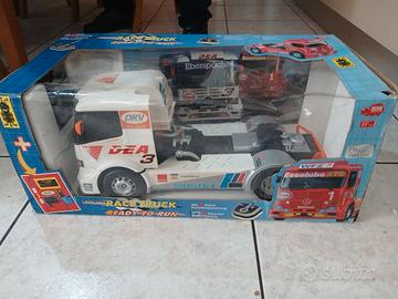 dickie r/c mercedes race truck funzionante