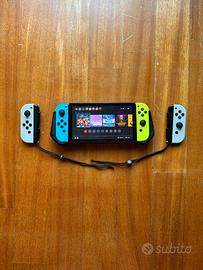 SWITCH OLED + 4 JOY-CON