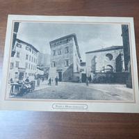 Foto rara di Piazza S.  Maria Maddalena Trento